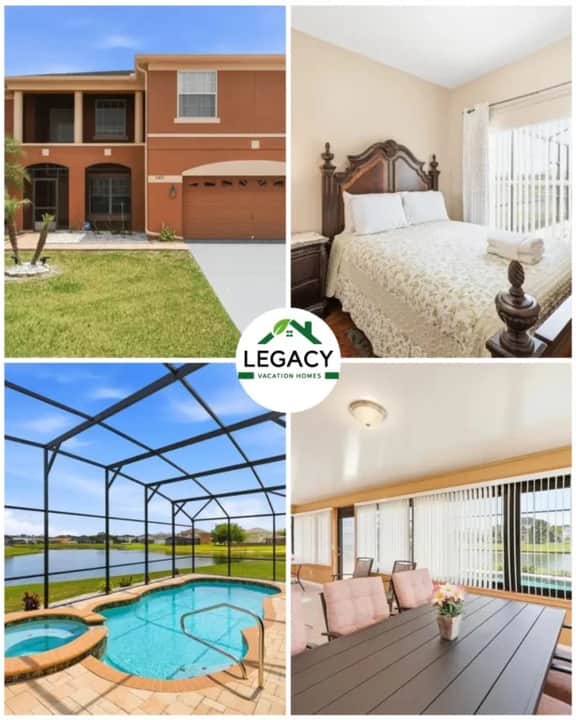 Family Home with Private Pool Near Disney - Image 2